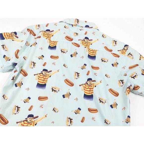 RSVLTS Shirt Sandlot Mens XL Hamilton Ham Porter Classic Movie Stretch - Picture 6 of 7